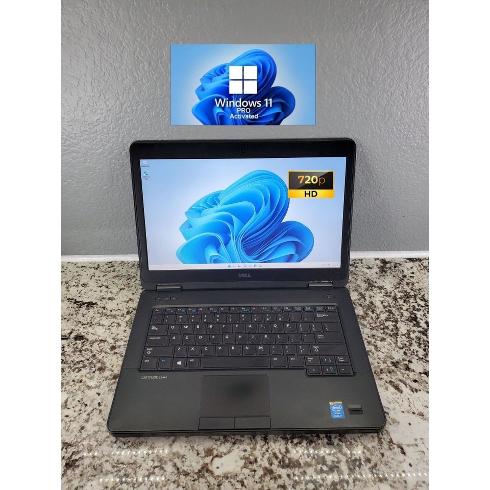 Dell Latitude 14" Gaming Laptop i7-4600U 8GB 320GB Windows 11 Pro Camera DVD